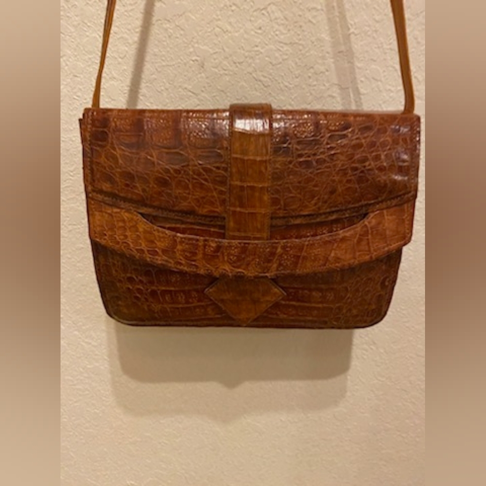 🐊HANDMADE🐊ALLIGATOR BAG🐊